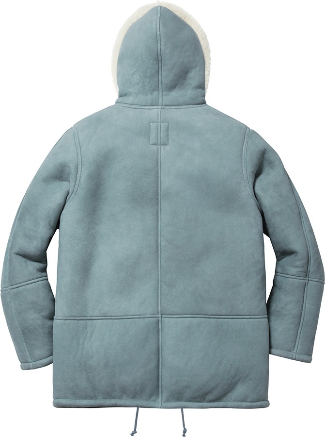 Supreme/Schott® Hooded Shearling view 4